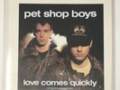 PET SHOP BOYS “Love Comes Quickly” 10” Collectors Edition Poster Vinyl Record LP