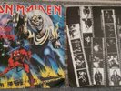 IRON MAIDEN ?: THE NUMBER OF THE BEAST : uk emi  vinyl LP 1982 + inner