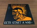 THE EXPLOITED Let's Start A War LP Vinyl 1983 RARE Swedish Press MNWX-4