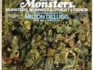 VINTAGE 1964 MUSIC FOR MONSTERS, MUNSTERS MUMMIES -  MILTON DELUGG LP