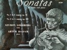 BRUNSWICK AXTL 1082 BRAHMS VIOLIN SONATAS 1 & 2 *SZYMON GOLDBERG BALSAM* EX+/NM