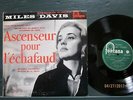 MILES DAVIS - Ascenseur pour l'echafaud 1957 Original Vinyl Lp Ex+/N/M
