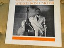 Ron Carter; Where? Status/Prestige 8265, VAN GELDER, orange lbl, Mal Waldron