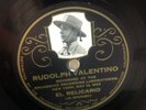 Rudolph Valentino Picture Disk Kashmiri Song Unnumbered Brunswick 78 rpm 1923