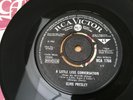 ELVIS PRESLEY “A LITTLE LESS CONVERSATION” ORIG 1968 UK 1c/1c 45 RECORD SINGLE