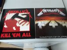 METALLICA Master of Puppets KOREA Korean ONLY LP + Kill 'em all Korea LP rare