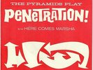 THE PYRAMIDS Penetration Here comes Marsha 1963 Original US SP 45 Surf Garage