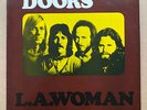 DOORS L.A. WOMAN LP Later pressing of 1971 album (red labels - no bar code) UK