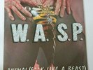 W.A.S.P.  ANIMAL F**K LIKE A BEAST  1984  RARE RED VINYL  FRENCH PRESS
