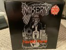 MISERY Production Thru Destruction LP with insert original 1991 crust
