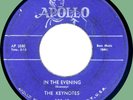 KEYNOTES In the Evening / Oh Yeah  Hm-M-M 45rpm Apollo 1957 original pressing