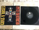 GUNS N' ROSES Appetite For Destruction Record Vinyl Geffen Axl Rose 1987 VG+++