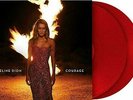 Celine Dion - COURAGE - Ruby Red Colored Vinyl 2 LP - NEW & SEALED Rare