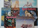 IRON MAIDEN - 6 ALBUM + 2 SINGLES - LP VINYL - EMI ITALY - VG/VG++/EX