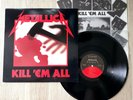 METALLICA Kill 'Em All LP Vinyl US 1988 Elektra 2 Bonus Track 60766-1