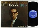 Bill Evans Trio - Portrait In Jazz LP - Riverside - RLP 12-315 Mono DG