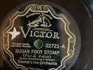 Victor 22721 Fletcher Henderson Orch SUGAR FOOT STOMP   78rpm 1931 E- Blesh copy