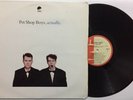 PET SHOP BOYS   ACTUALLY  EMI RECORDS 1987
