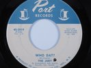Garage Punk 45 JURY Who Dat? PORT VG+ HEAR