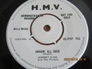 JOHNNY KIDD..SHAKIN' ALL OVER..FANTASTIC UK DEMO ISSUE H.M.V. No 45-POP 753