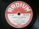 French Antilles Ernest Leardee Samba do Brazil 78RPM Radium 10