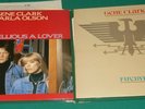 2 Gene Clark LPs - Fyrebyrd & So Rebellious A Lover with Carla Olsen 1984 & 1987