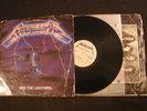 Metallica - Ride The Lightning - 1984 Megaforce Vinyl 12'' Lp./ Hard Rock Metal