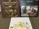 Crosby Stills Nash Young 3 record set Deja Vu, So Far, CSN Vinyl LP Albums