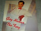 GARY NUMAN - THE FURY - ORIGINAL UK 9 TRACK VINYL LP (1985) AUTOGRAPHED BY NUMAN