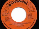 LIFEFORCE - WHAT-CHA GONNA DO ABOUT ME / THE FREEZE - 70s US FUNK IMPORT