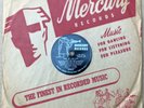 78 rpm Billie Holiday-East Of The Sun/Solitude 1952 Mercury 89005 E-