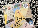 THE DAMNED MUSIC FOR PLEASURE ORANGE VINYL STIFF - ENGLAND 1988