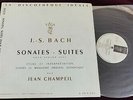 Audiophile Jean Champeil Bach Sonatas Suites LP Vega C 30 S 208 ED1