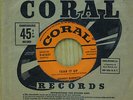Johnny Burnette 45 Tear It Up bw You're Undecided Coral Records rockabilly