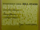 BILL EVANS TRIO Everybody Digs Bill Evans RIVERSIDE Deep Groove MONO LP