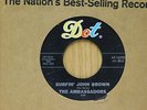 The Ambassadors 45 Surfin John Brown on Dot Joe Meek fast surf rock instrumental
