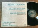 LESLIE PARNAS Porpora Debussy Chostakovitch FRENCH LP PATHE DTX 309