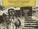 Edward Elgar Cello Concerto In E Minor/ Bloch: S... GER vinyl LP  record