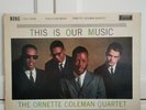 THE ORNETTE COLEMAN QUARTET. THIS IS OUR MUSIC (MONO)  ATLANTIC LTZ-K.15228