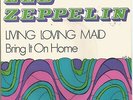 LED ZEPPELIN - Living Loving Maid -  TURKISH prs. ps 45 nM- cond