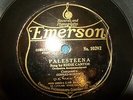 Eddie Cantor 78 Emerson 10292 E+ Cond. Palesteena/And She Gave Them All The Ha H