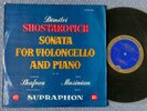 DANIEL SHAFRAN & MUSINIAN Shostakovich Cello ORIG Supraphon CZECH-1950s 10