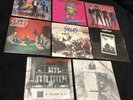 8 X 7” Singles Records / The Damned / Skids / Stiff Little Fingers