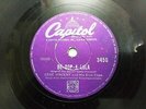 GENE VINCENT & HIS BLUE CAPS BE-BOP-A-LULA/WOMAN RARE 78 RPM INDIA INDIAN VG+