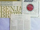 Autograph by ROSTROPOVICH on the LP BRITTEN concerto for cello + many autographs