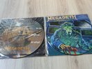 MEGADETH. SO FAR... & HOLY WARS.. 1988/90 UK P'Disc. BARELY or NEVER PLAYED