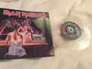 IRON MAIDEN TWILIGHT ZONE CLEAR VINYL SINGLE