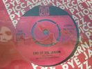 RECORD 7” SINGLE THE UGLY'S END OF THE SEASON 363