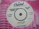 RECORD 7” Demonstration Record GENE VINCENT CRAZY LEGS 1227
