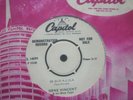 RECORD 7” Demonstration Record GENE VINCENT BE BOP A LULA 1244